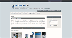 Desktop Screenshot of active-rfid.bioenabletech.com