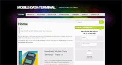 Desktop Screenshot of mobile-data-terminal.bioenabletech.com